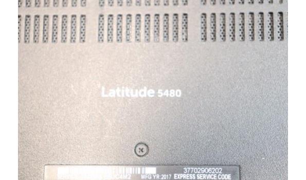 Laptop DELL, core i5, Latitude 5480, opnieuw geïnstalleerd, zonder lader
